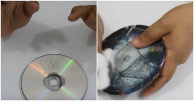 У вас есть ненужные CD-диски? Сделайте из них красивую и полезную вещь - cpykami.ru