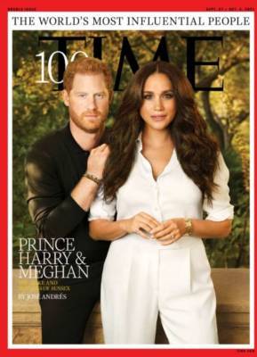 принц Гарри - принцесса Диана - Уилл Феррелл - Пользователи Twitter высмеивают обложку журнала Time с принцем Гарри и Меган Маркл - chert-poberi.ru - Сша