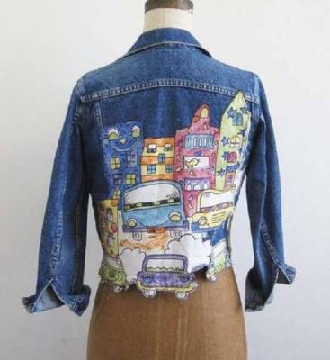 Куртки из старых джинсов. Идеи для творчества - milayaya.ru