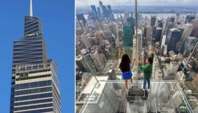 В Нью-Йорке готовят к открытию небоскреб с прозрачной смотровой площадкой - chert-poberi.ru - Нью-Йорк - Нью-Йорк