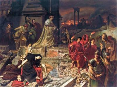 Великий пожар Рима. Правда ли, что в нем виноват Нерон? - lifehelper.one - Римская Империя - Рима