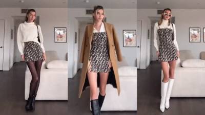 Ирина Шейк - Не спешите прощаться с летними платьями — вот 3 способа носить их в холода - vogue.ru - Нью-Йорк