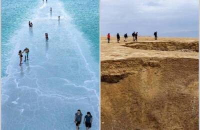 14 грустных фото о том, как исчезает Мертвое море - porosenka.net