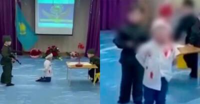 В детском саду Казахстана разыграли сценку расстрела студента советскими военными - porosenka.net - Казахстан