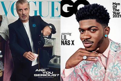 Крис Нот - Битва обложек: Vogue против GQ - spletnik.ru - Греция