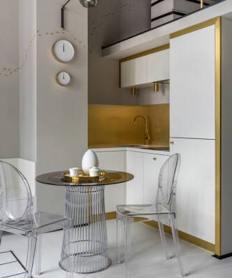 Кухня в маленькой квартире: 55+ проектов - elle.ru
