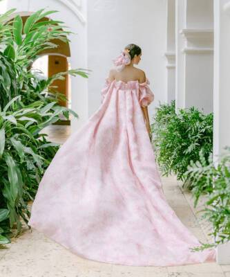 Свадебный #newlook: разноцветные платья невесты - elle.ru