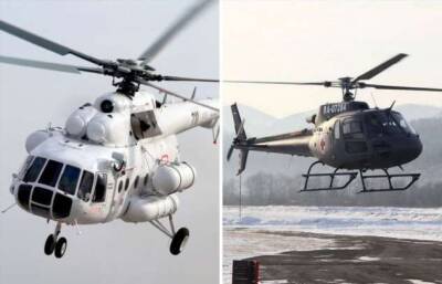 Почему у одних вертолетов установлены шасси-колеса, а у других — полозья - chert-poberi.ru