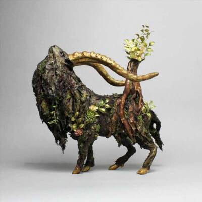 Впечатляющие скульптуры животных, созданные японским художником - chert-poberi.ru