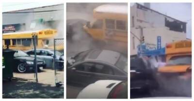 В Нью-Йорке угнали школьный автобус и устроили гонки как в фильме «Скорость» - porosenka.net - Нью-Йорк