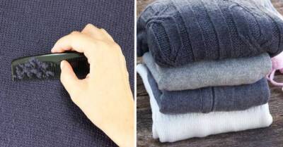 ​Как сделать, чтобы свитер не "кусался" и не "обрастал" катышками - lifehelper.one