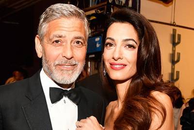 Джордж Клуни - Амаль Клуни - Джордж Клуни рассказал о романтике в отношениях с женой Амаль и выборе имен для их детей - spletnik.ru - Россия