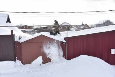 Февраль – самое время сбрасывать снег с крыши - sadogorod.club