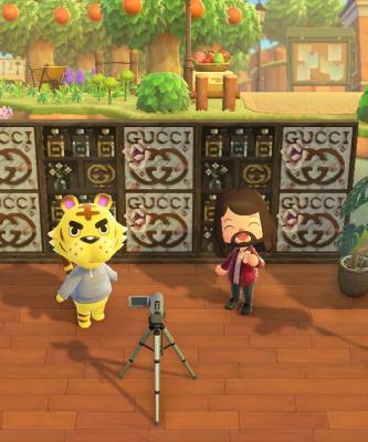 Джаред Лето - Gucci Beauty x Animal Crossing: как выглядит виртуальный Джаред Лето на острове Gucci - elle.ru