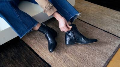 Кэти Холмс - Кэти Холмс: почему вам нужны веганские ботинки как у актрисы - vogue.ru - Нью-Йорк