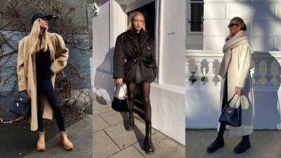 Рози Хантингтон-Уайтли - Insta-отчет: какие черные сумки носят модницы каждый день - vogue.ua - Париж - Лондон - Нью-Йорк