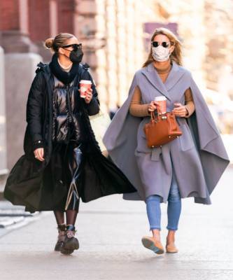 Оливия Палермо - Hermès Birkin - Ника Хилтон - Какую верхнюю одежду сейчас носят самые модные девушки Нью-Йорка? - elle.ru - Нью-Йорк