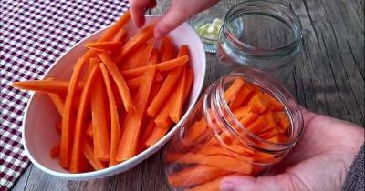 Поместите морковку в банку и получите шикарную закуску - lifehelper.one