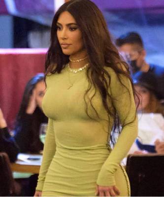 Ким Кардашьян - Канье Уэст (Kanye West) - Красота по-американски: первый выход Ким Кардашьян в статусе свободной женщины - elle.ru
