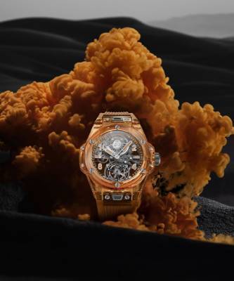 Hublot представили 50 исключительных часов редкого для индустрии оранжевого цвета - elle.ru