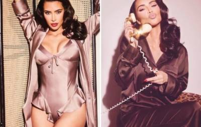 Ким Кардашьян - Сексуально и изысканно: бренд Ким Кардашьян Skims выпустил новую коллекцию одежды для дома и сна - hochu.ua