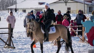 К новой дисциплине готовы: лошади Куликова поля осваивают рабочую выездку - mur.tv - Россия - Тула