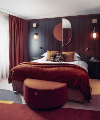 Яркий дизайн-отель в Париже - elle.ru - Франция - Париж - Memphis