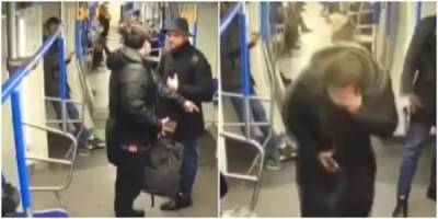 Певец в метро брызнул пассажиру баллончиком в лицо за то, что тому не понравилось его пение - porosenka.net