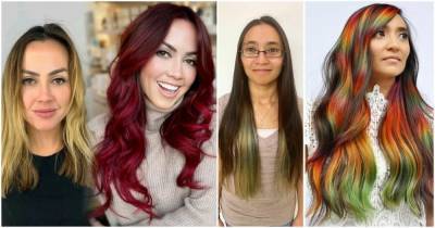 28 женщин, которые выбрали необычный цвет волос. Результат выглядит круто - cpykami.ru