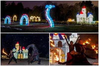 «Королевство волшебных огней»: фестиваль световых фигур в Минске - porosenka.net - Минск