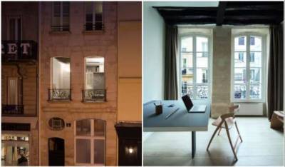 Квартира-трансформер: как на 16 кв. м можно создать комфортное пространство для жизни - milayaya.ru - Париж