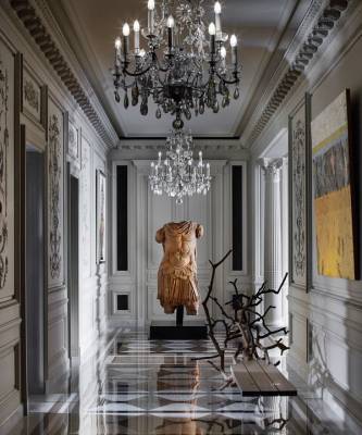 Людовик XVI (Xvi) - Квартира в доме XIX века в Париже - elle.ru - Индия - Франция - Париж - Ливан - Бейрут