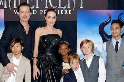 Анджелина Джоли - Бред Питт - Анджелина Джоли хочет, чтобы ее дети давали показания в суде против Брэда Питта - starslife.ru