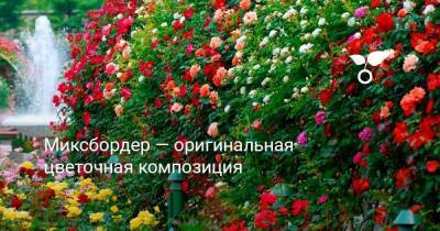 Миксбордер — оригинальная цветочная композиция - sadogorod.club