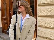 Матильда Джерф - Есть тренд: весной 2021 носим длинные трикотажные платья, как у Матильды Джерф - cosmo.com.ua