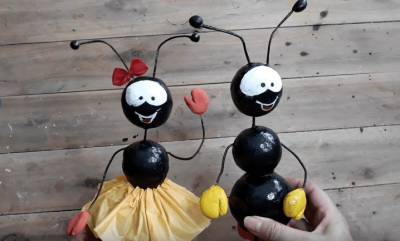 Когда муравьи желанные гости — милые садовые фигурки своими руками - cpykami.ru