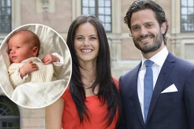 Кейт Миддлтон - принцесса София - Густав - король Карл XVI (Xvi) - Карл Филипп - Принц Швеции Карл Филипп и принцесса София поделились первым снимком третьего ребенка и раскрыли его имя - spletnik.ru - Швеция - Стокгольм