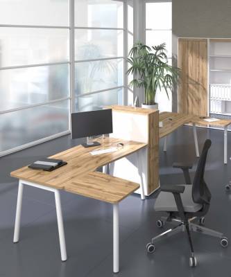 Мебель для офиса: плавные формы и металл - elle.ru