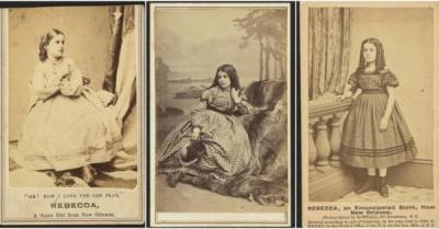 Портреты Ребекки Хьюгер, белой девочки-рабыни из Нового Орлеана 1860-х годов - porosenka.net