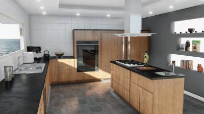 Дизайн маленькой кухни: хитрости для обустройства комнаты - feme.ua