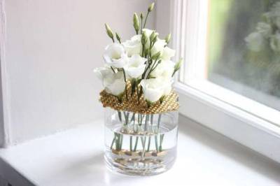 DIY: Красивая ваза из банки своими руками - milayaya.ru