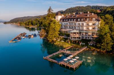 Тише воды: австрийский курорт Schloss Seefels с видом на озеро Вертер - vogue.ua - Австрия - Отель