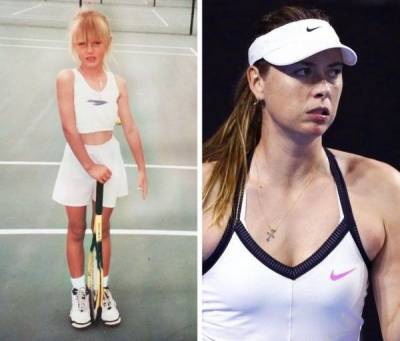 Мария Шарапова - Российские звезды спорта в детстве (20 фото) - porosenka.net