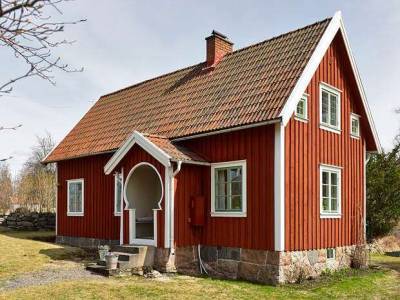 Умели строить! Компактный, экономичный, маленький шведский дом с печью и камином - lublusebya.ru