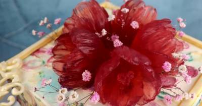 Цветы из мармелада своими руками сделают любой десерт настоящим произведением искусства - cpykami.ru