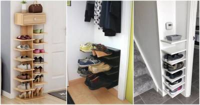 27 классных и продуманных идей для хранения обуви в небольших помещениях - lifehelper.one