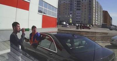 «Давай на месте порешаем», — автомойщики угнали Mercedes и устроили ДТП - porosenka.net - Россия