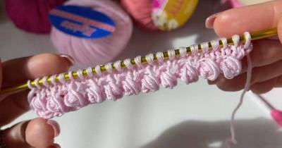 Не вязание, а шедевр: идеальный нижний край с шишечками - lifehelper.one