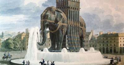 Куда исчез гигантский слон Бастилии, cозданный по приказу Наполеона - mur.tv