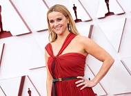 Риз Уизерспун - Ставка на красное: Риз Уизерспун в плисированном платье Dior на церемонии Оскар-2021 - cosmo.com.ua - Лос-Анджелес